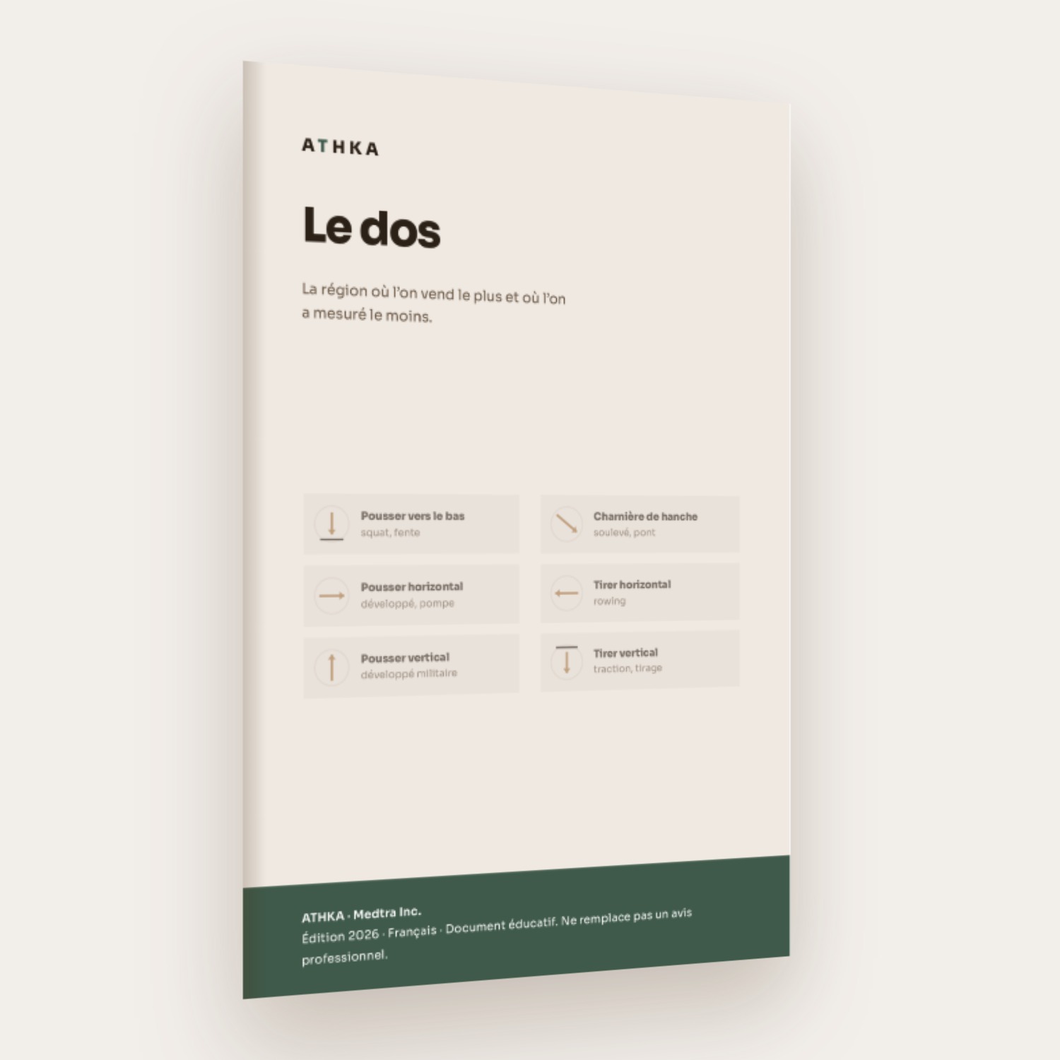 Le dos