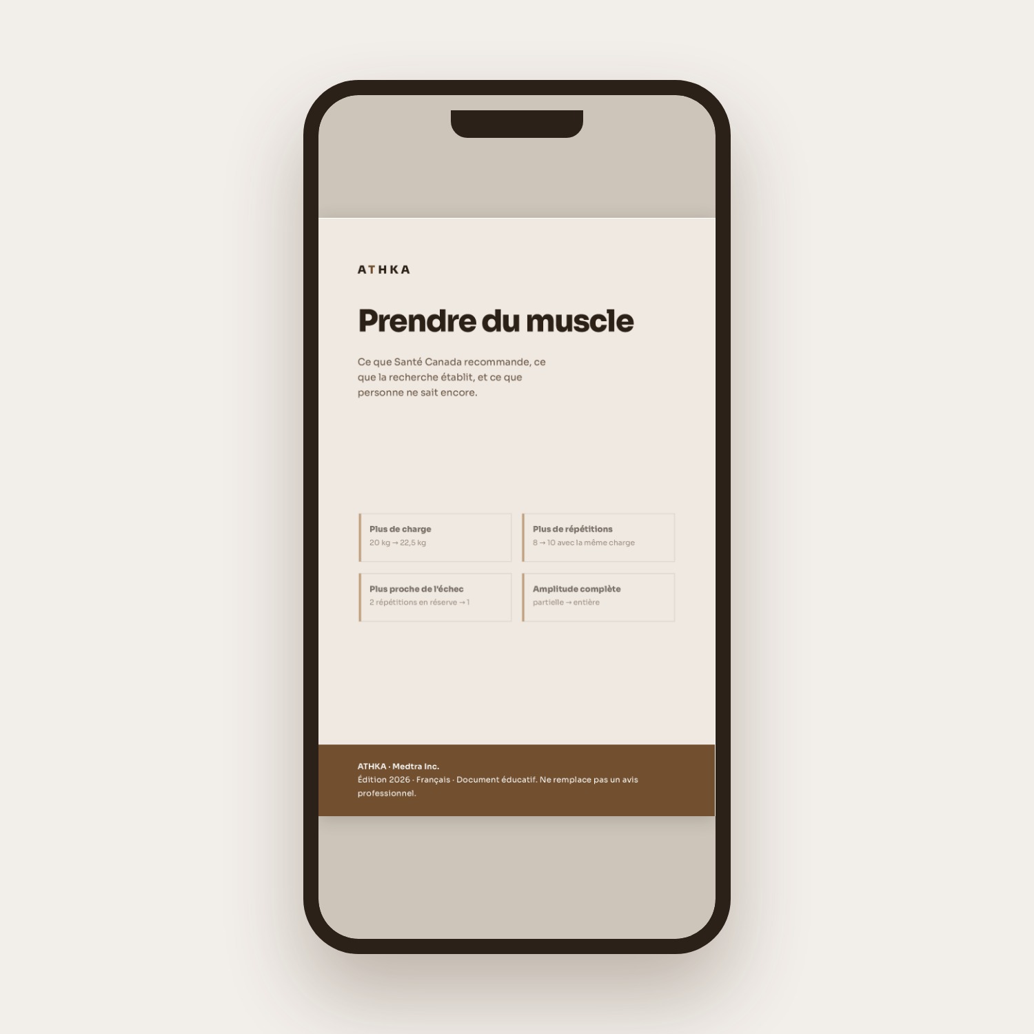 Prendre du muscle — 3