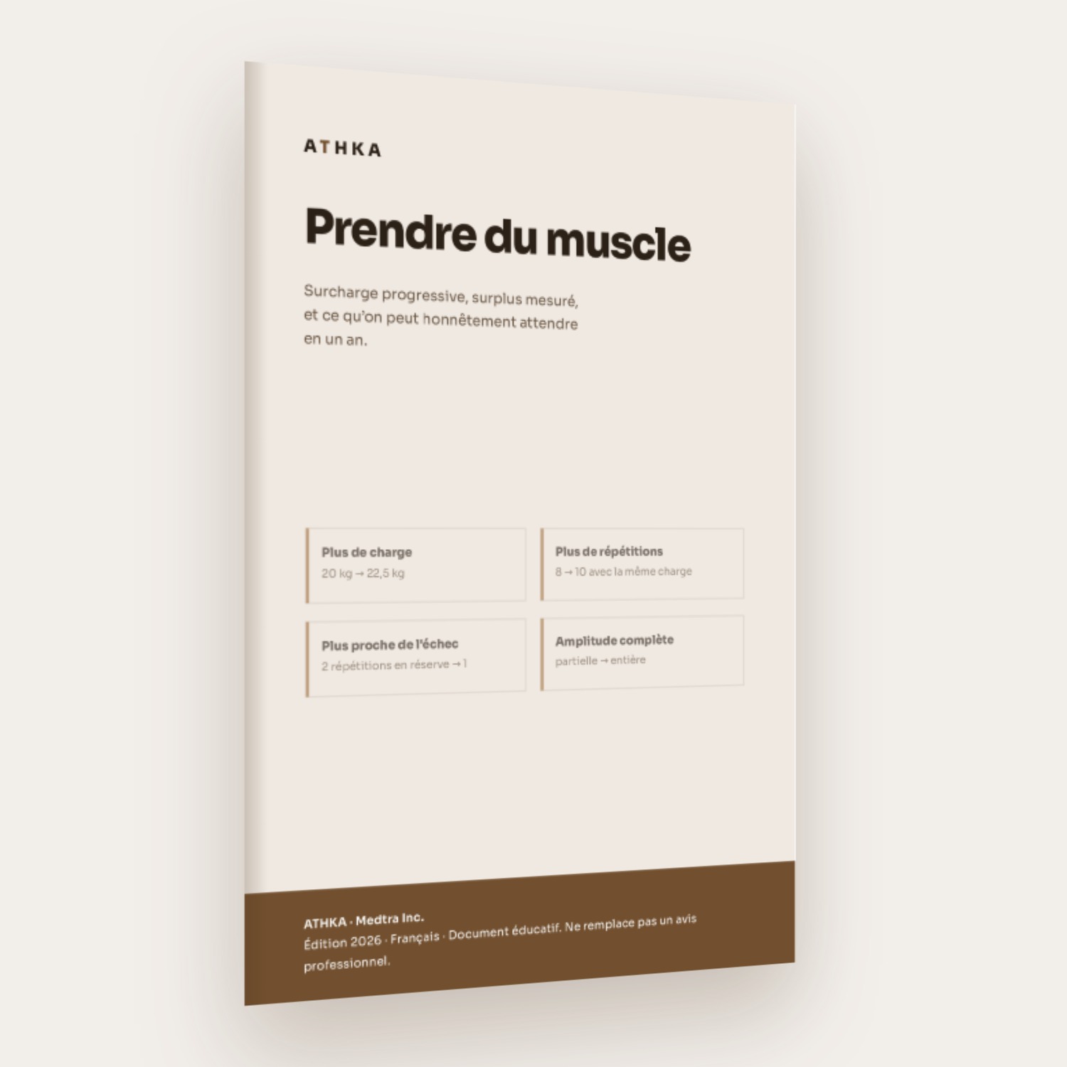 Prendre du muscle