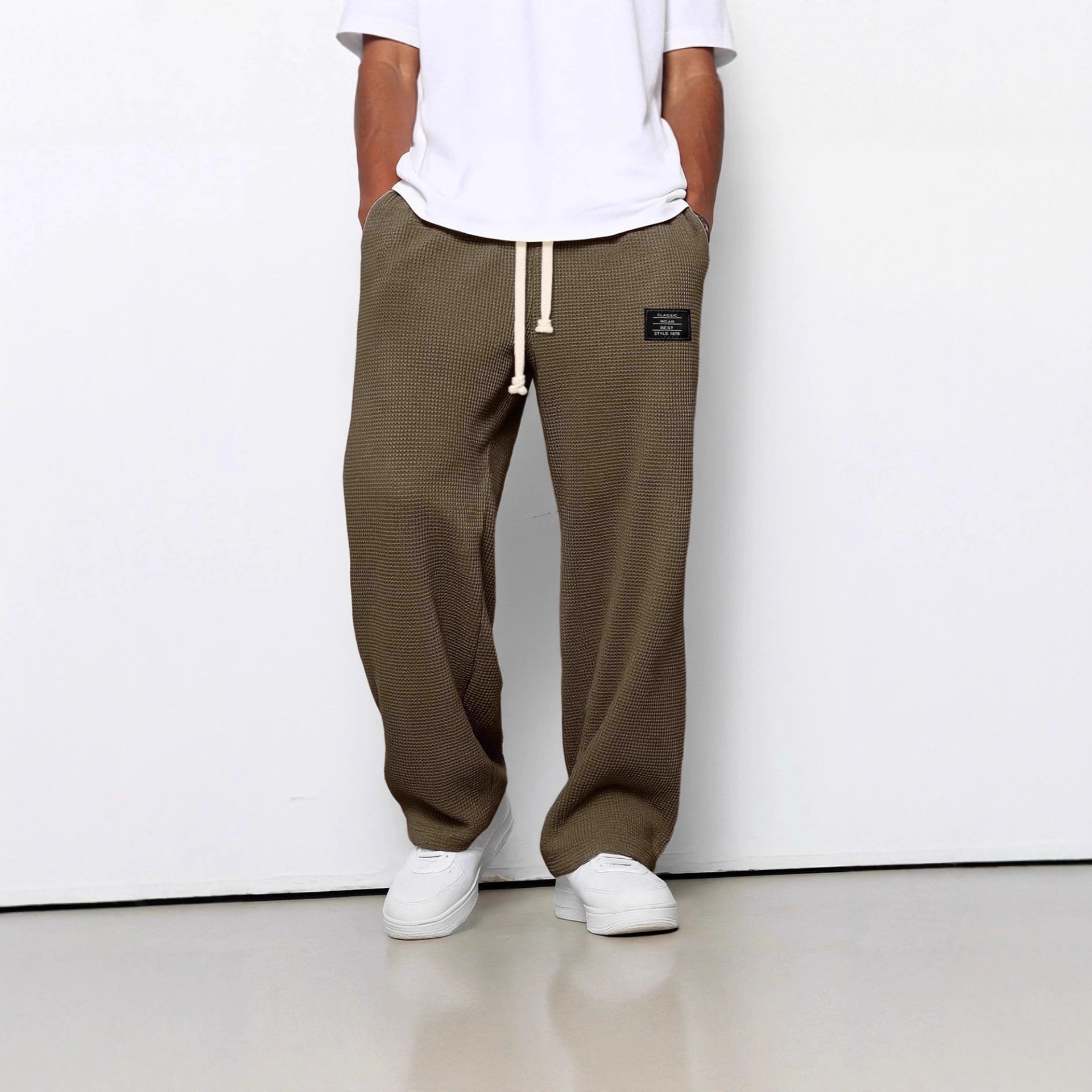 Waffle sweatpants — 2