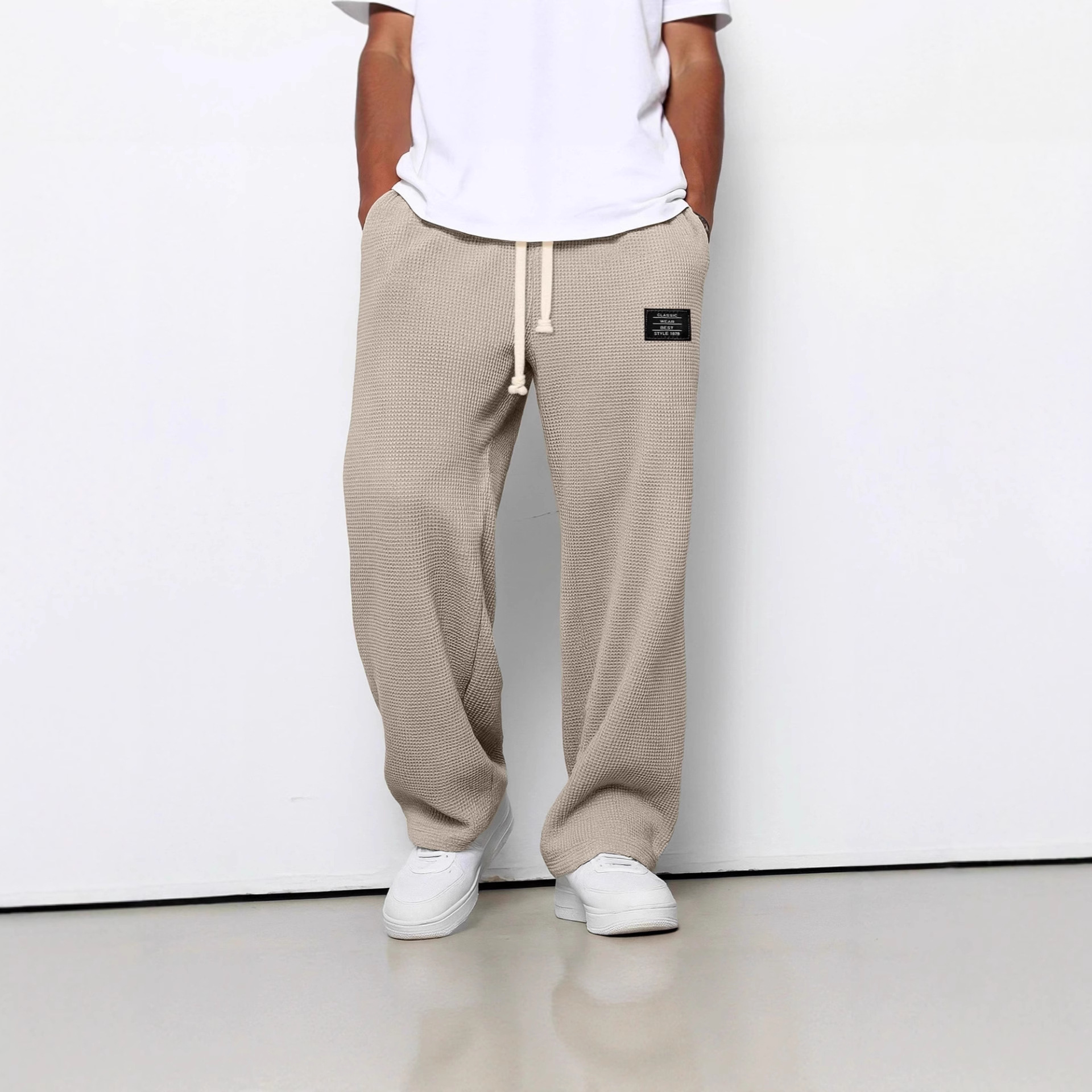 Waffle sweatpants — 3